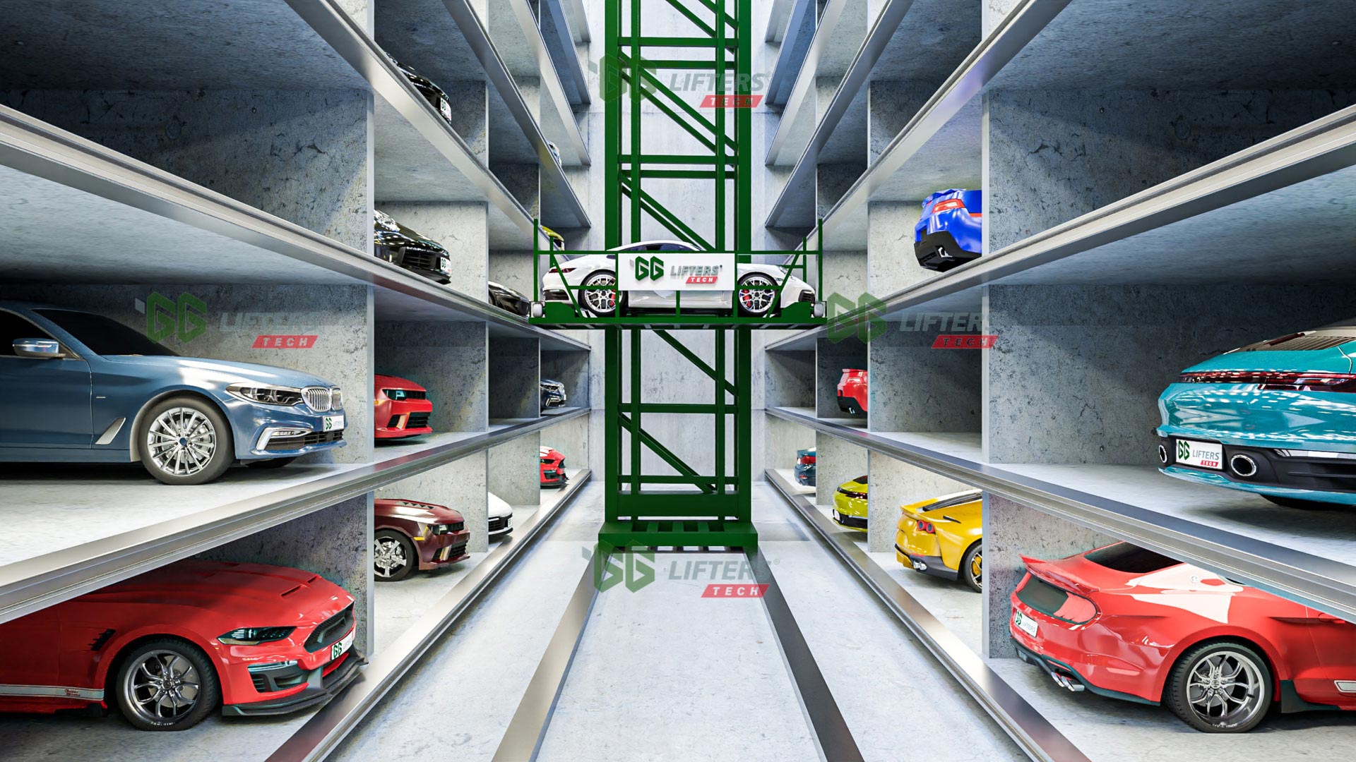 automated car parking system design